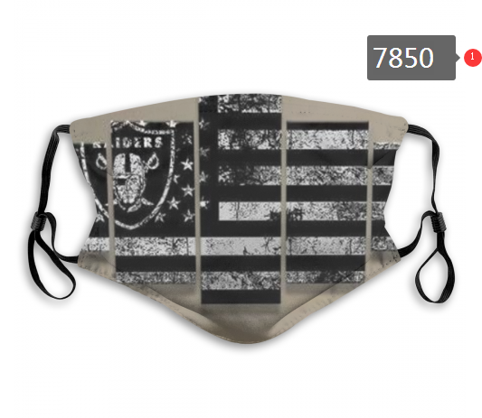 NFL 2020 Oakland Raiders #36 Dust mask with filter